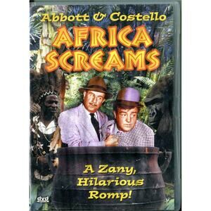 Africa Screams Movie DVD 1949 Bud Abbott & Lou Costello A Zany Hilarious Romp